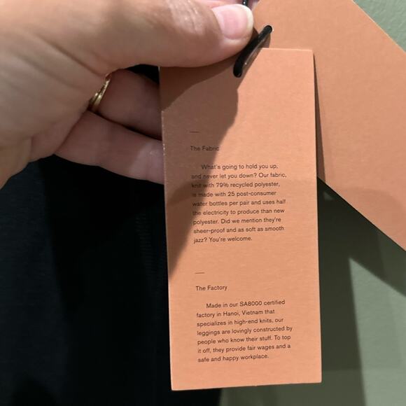 Girlfriend Collective Black Compressive Mid-Rise Legging - Picture 10 of 11